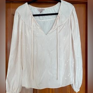 Tailored by Rebecca Taylor Silk Blouse, 8
